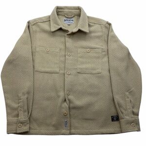 The Stronghold Beige Wool Blend Shirt Jacket Shacket Men’s L